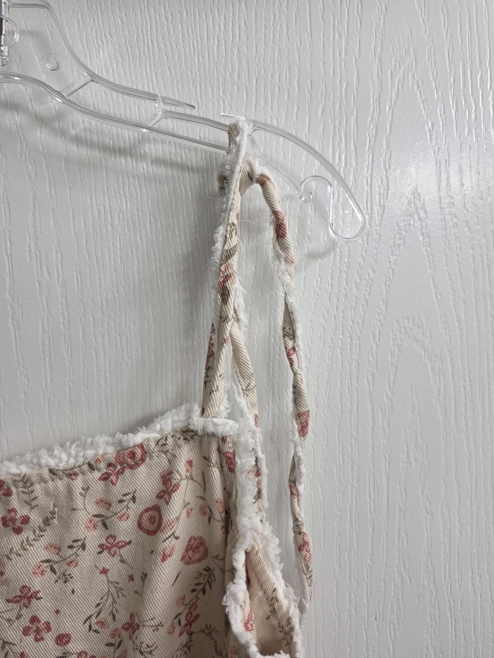 POL Cream Maxi Dress with Pink Floral Bodice - Picture 3 of 9